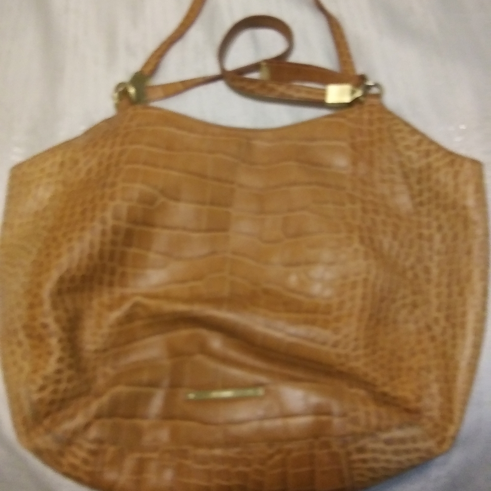 Huge all leather Brahmin purse